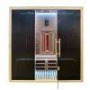 JIP180-2 Jotvorena JSPA JIP180 infracrvena sauna s crnim staklima.