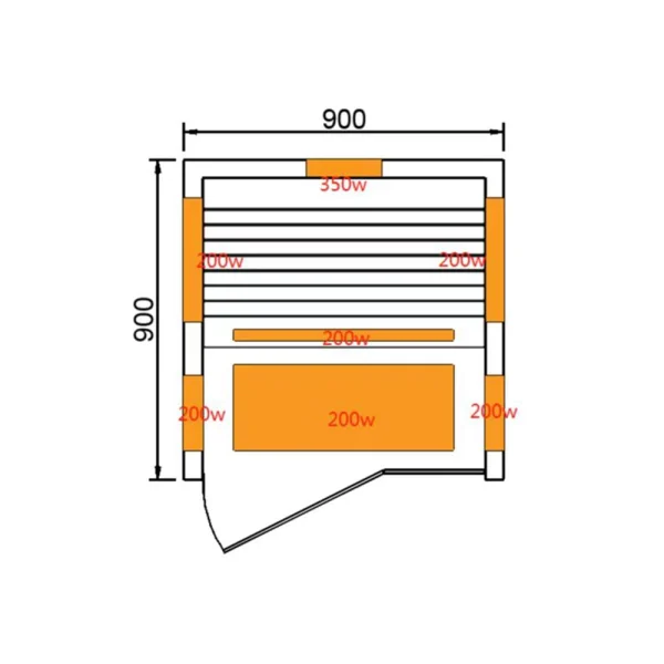 JJSPA JIP90 – Infracrvena sauna