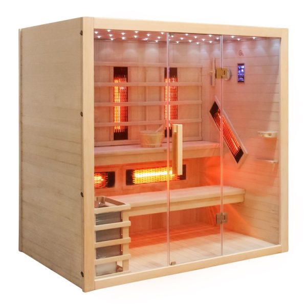 JJSPA JC200 – Kombinirana sauna pogled sa strane.