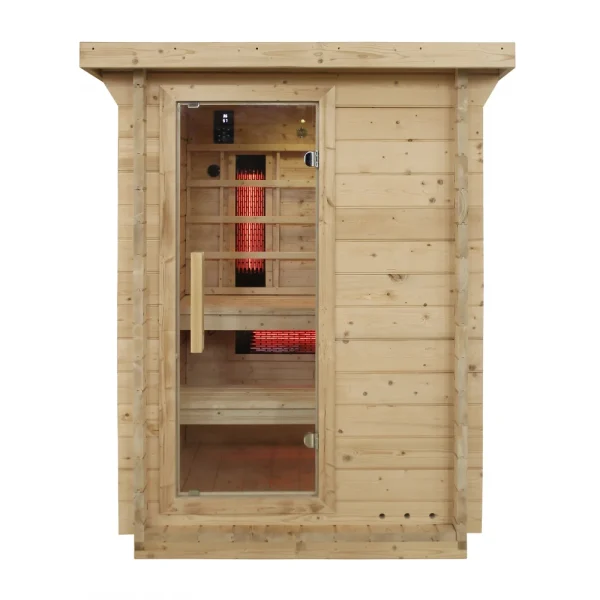 JJSPA JZC130 – Vanjska kombinirana sauna.