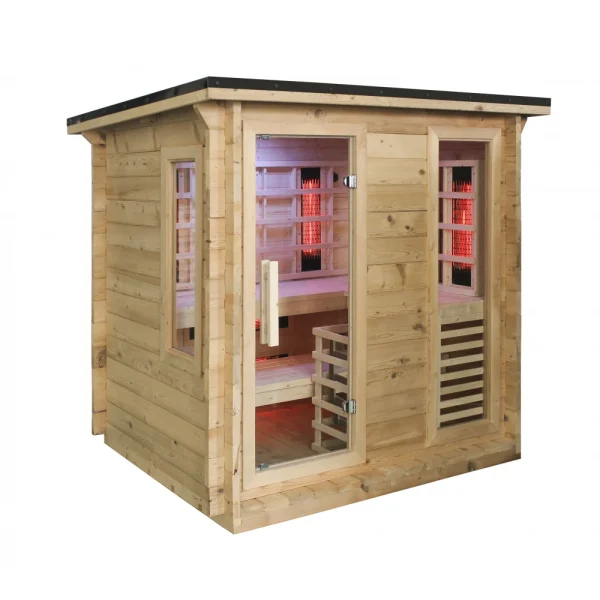 JJSPA JZC180 – Vanjska kombinirana sauna.