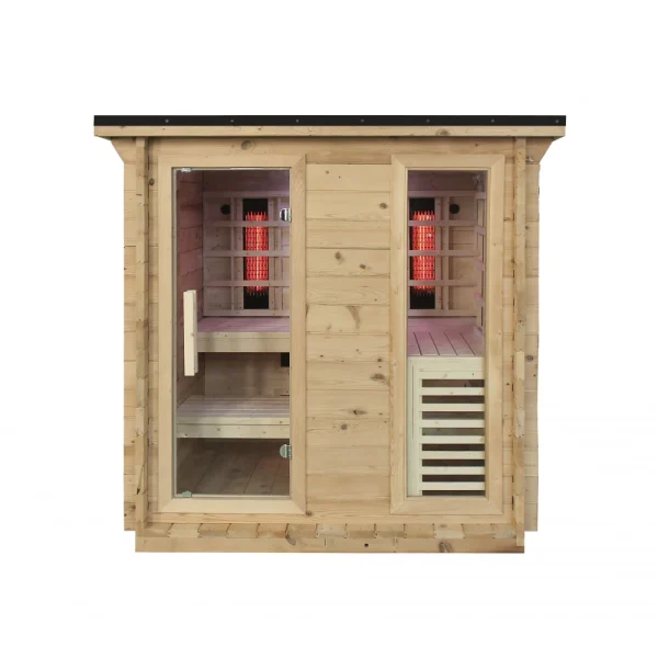 JJSPA JZC180 – Vanjska kombinirana sauna