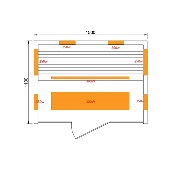 JJSPA JIP150 – Infracrvena sauna